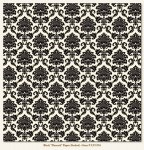 {Lush}Black damask - MME