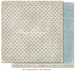 Vintage frost basics - 20th of december - Maja design