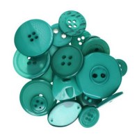 Boutons turquoise - Kesi'art