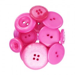 Boutons fuschia - Kesi'art