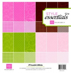 Kit 12 papiers STYLE ESSENTIALS RUNWAY - Echo park