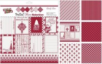 Kit 2x6 papiers CHRISTMAS CANDY CANE - Ruby rock it