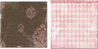 {On the wings of a dream}Damask - Shabby green door