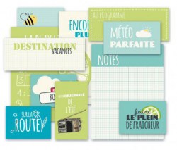 {Route nationale 7}Pochette vignettes vertes - 4h37