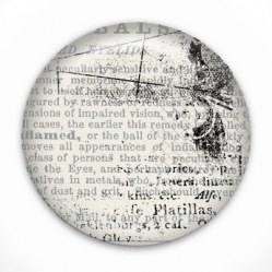 Badge TEXTE 38mm - Scrapinerie
