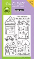 Tampons clear WHIMSICAL HOUSES - Hero arts