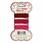 Fil à broder SEW EASY FLOSS RED