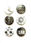 {Destination unknown}Badges SET SAIL FLAIR - Um Wow Studio