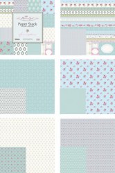 Bloc papiers 30x30 SPRINGTIME - Tilda