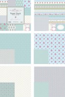 Bloc papiers 30x30 SPRINGTIME - Tilda