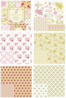 Bloc papiers 30x30 KITCHENGARDEN - Tilda