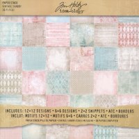 Bloc papier VINTAGE SHABBY - Tim Holtz