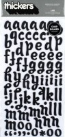 Thickers LAX GLITTER Black - American Crafts
