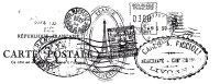 Tampon clear POSTMARKS - Kaisercraft