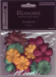 20 fleurs EARTHTONES