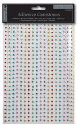 468 mini strass adhésifs